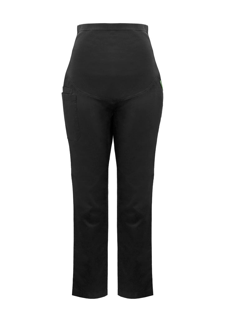 Womens Rose Maternity Scrub Pant - Black