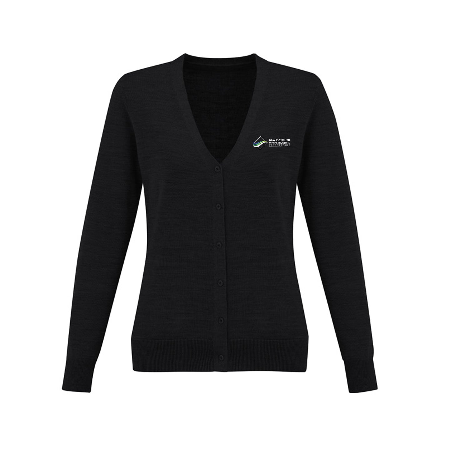 Ladies Roma Knit Cardigan – Black