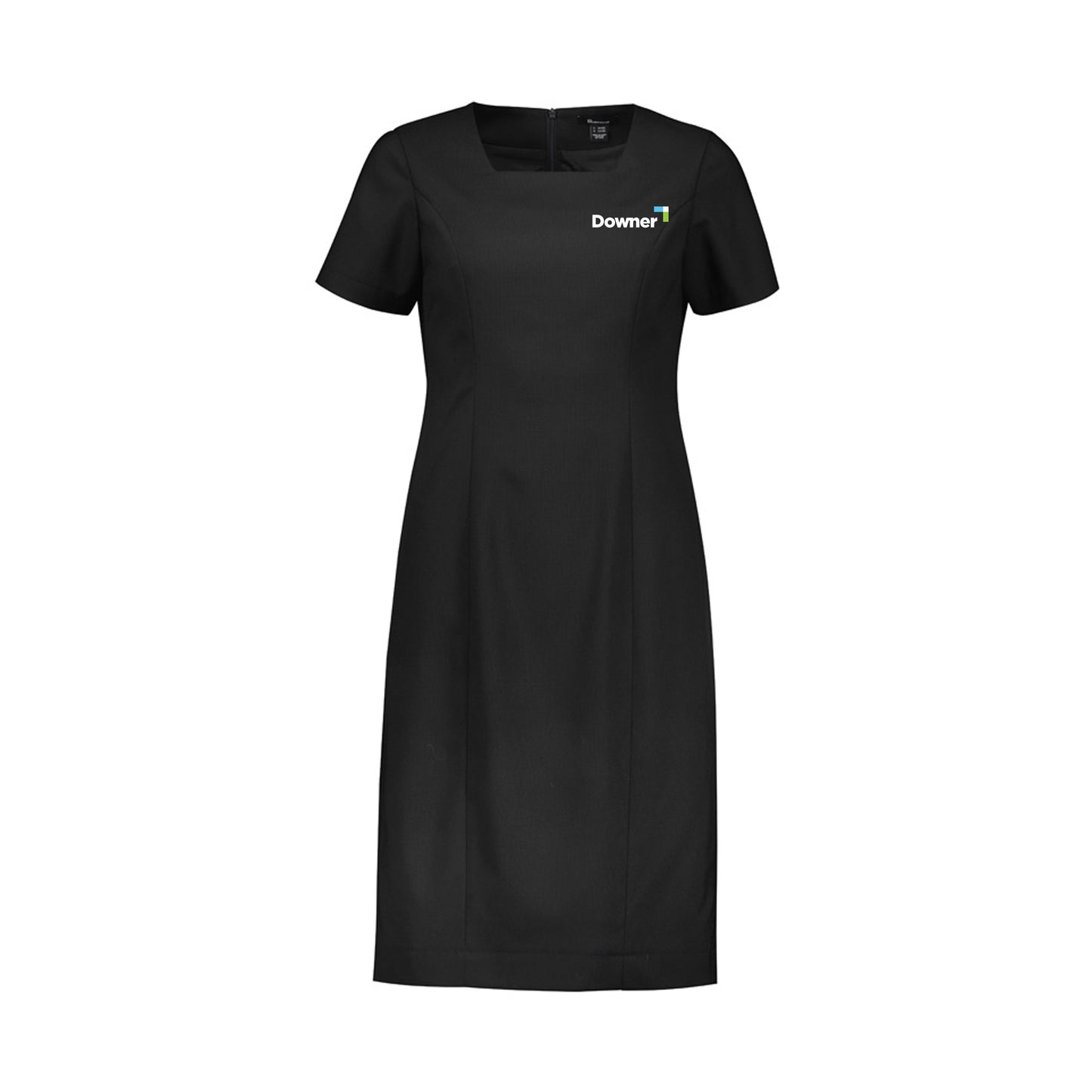 Womens Renew Short Sleeve Dress - Pencil Black