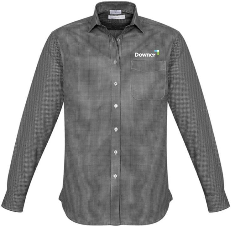 Ellison Mens Shirt      - BLACK