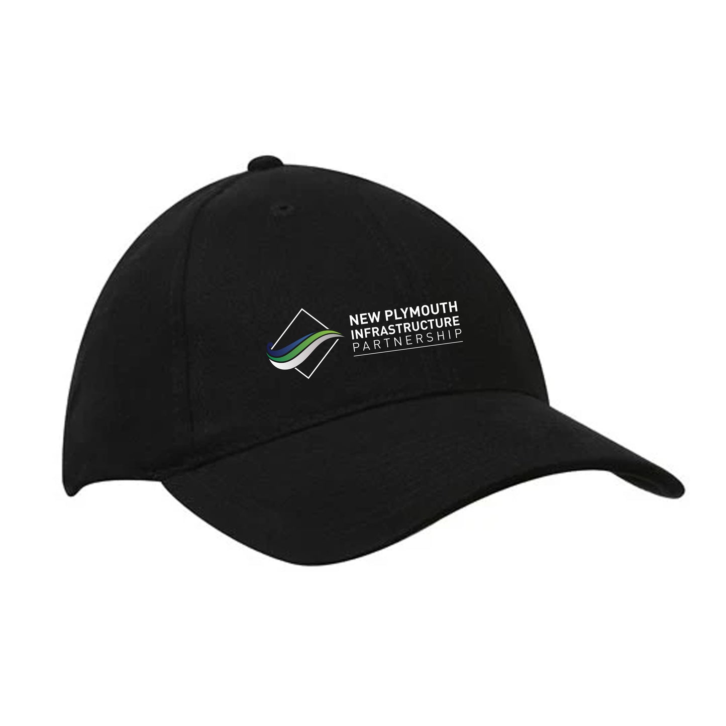 Brushed Heavy Cotton Cap - Black