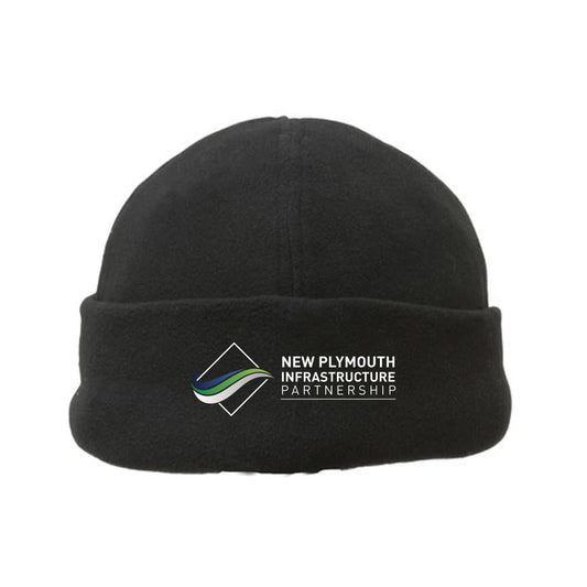 Micro Fleece Beanie - Toque - BLACK