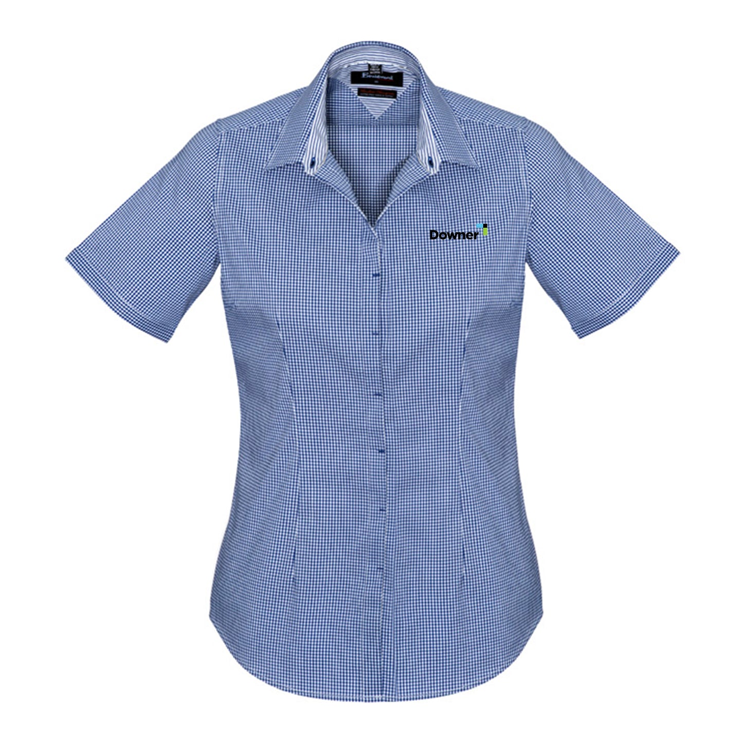 Womens Newport Short Sleeve Shirt - French Navy