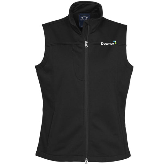 Ladies BizTech Softshell Vest - BLACK