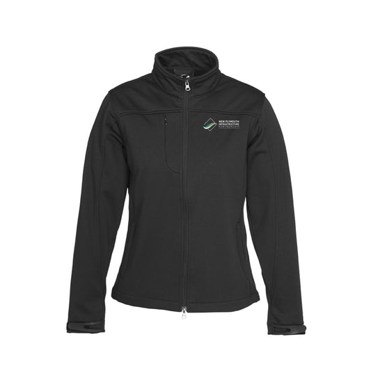 Ladies BizTech Softshell Jacket - BLACK