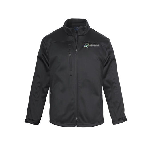 Mens BizTech Softshell Jacket - BLACK