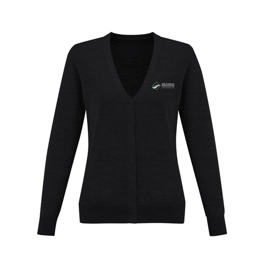 Ladies Roma Knit Cardigan – Black