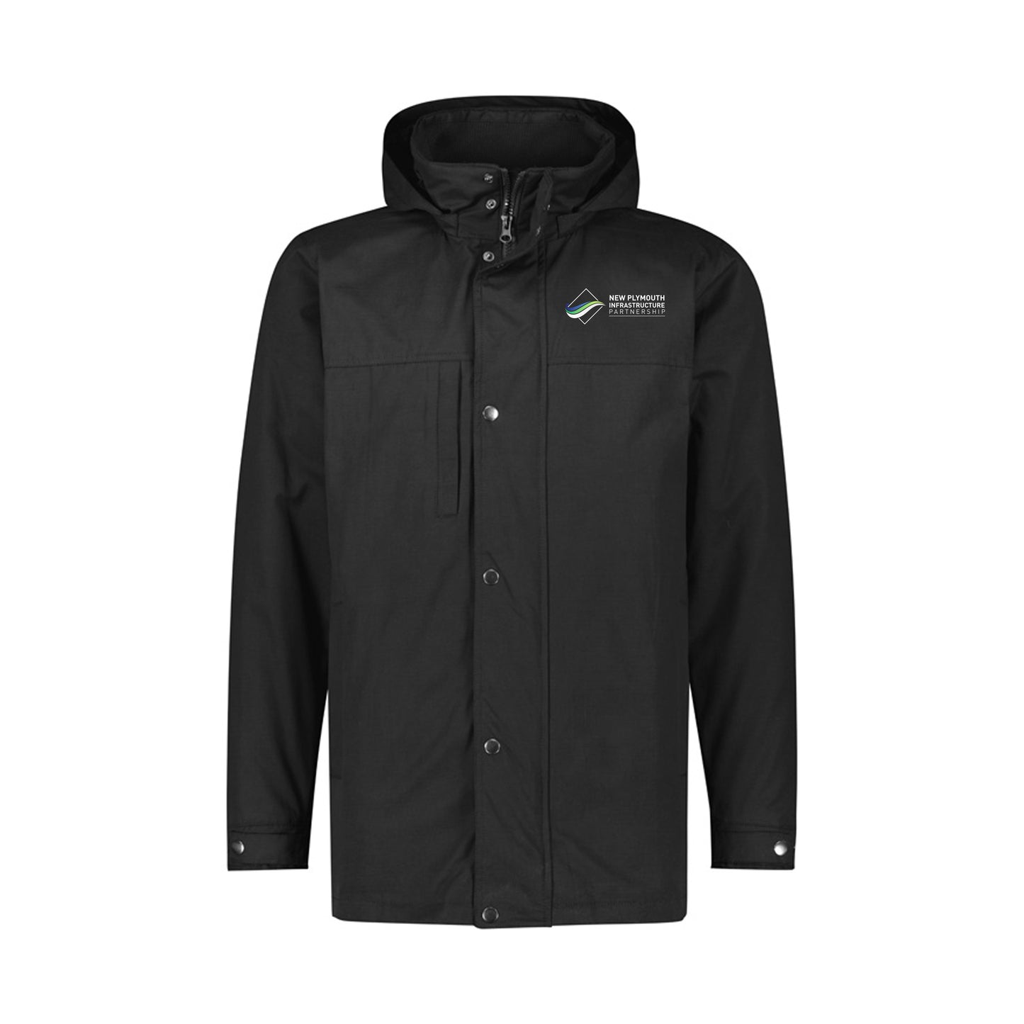 Melbourne Mens Comfort Jacket - BLACK