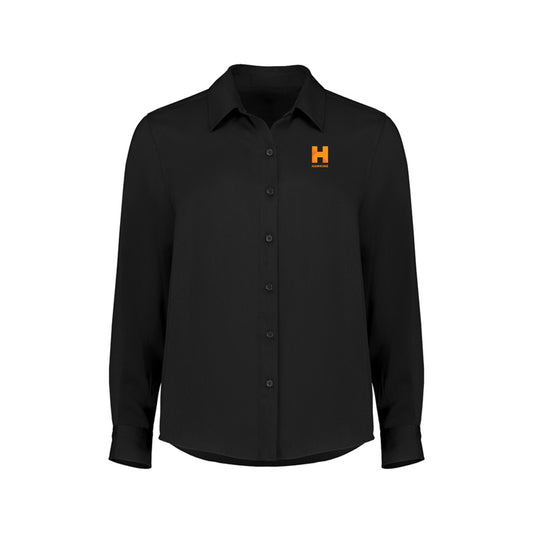 LADIES EVELYN SHIRT - BLACK