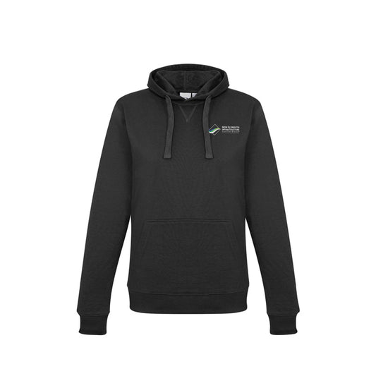 Womens Crew Hoodie - BLACK