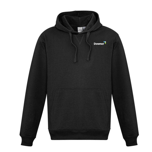 Mens Crew Hoodie - BLACK