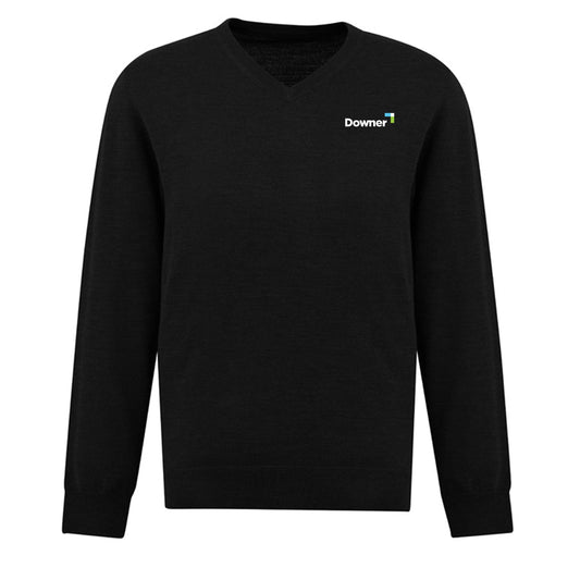 Mens Roma Knit Pullover - Black