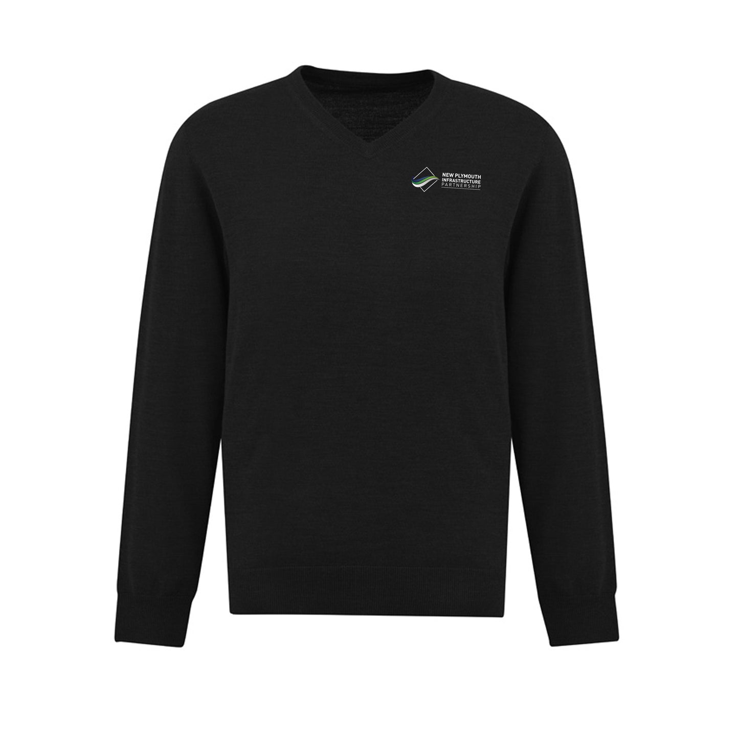 Mens Roma Knit Pullover - Black