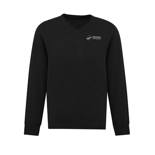 Mens Roma Knit Pullover - Black