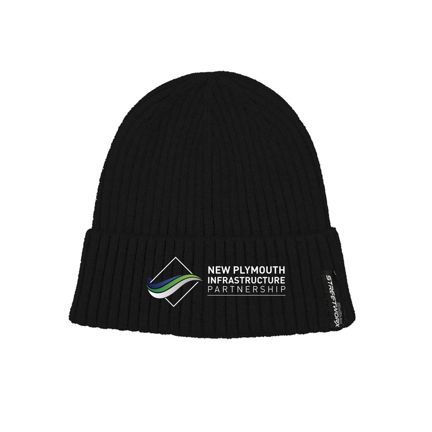 Unisex Streetworx Beanie - BLACK