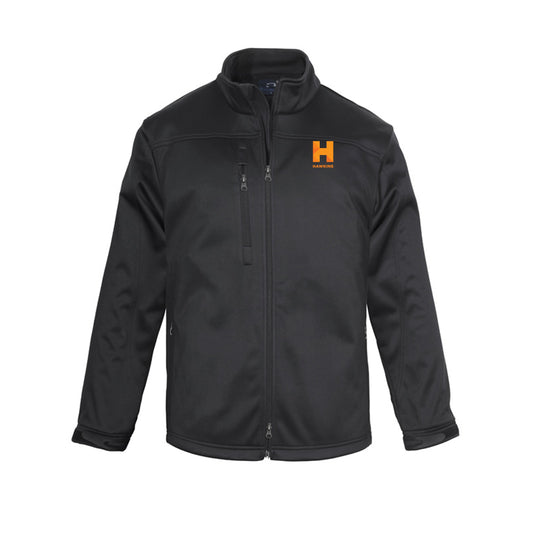 MENS BIZ TECH SOFT SHELL JACKET - BLACK